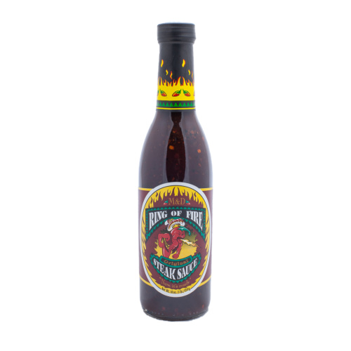 M&D Ring of Fire Original Steak Sauce