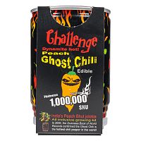 Challenge Peach Ghost Chili Pepper Magic Plant