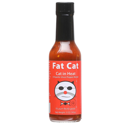 Fat Cat Cat in Heat Hot Sauce