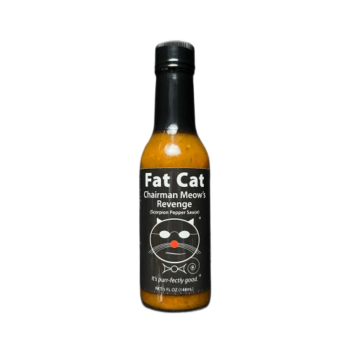 Fat Cat Chairman Meow's Revenge Scorpion Pepper Sauce