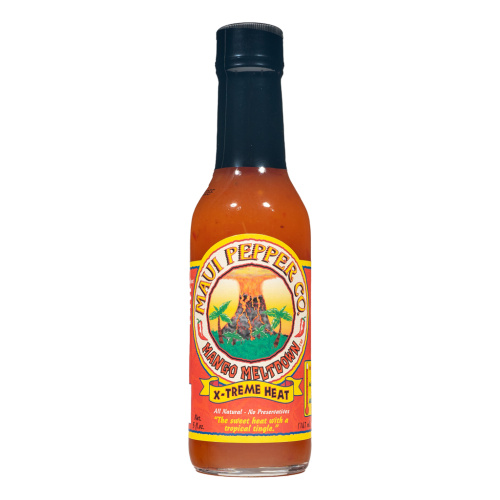 Maui Pepper Mango Meltdown Xtreme Heat Hot Sauce