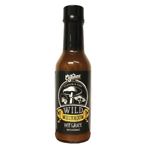 CaJohns Wild Mushroom Hot Sauce
