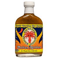 Palmetto Pepper Potions Molten Golden Hot Sauce