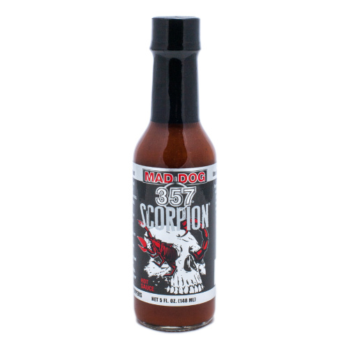 Mad Dog 357 Scorpion Hot Sauce 100,000 SHU