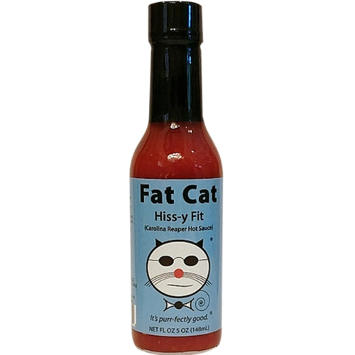 Fat Cat Hiss-y Fit Carolina Reaper Hot Sauce