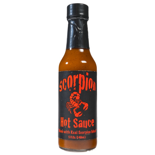 Scorpion Hot Sauce w/Real Scorpion Meat